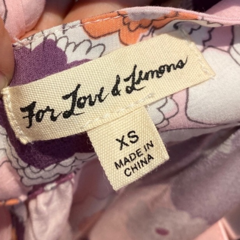 For Love and Lemons Magnolia Maxi Dress FL&L XS - Picture 8 of 8